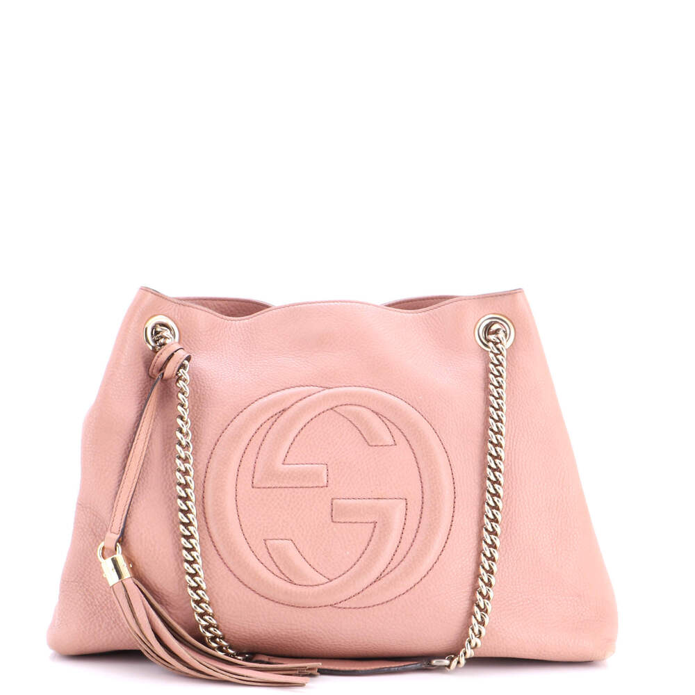 Gucci Medium Soho Chain Strap Shoulder Bag Leather